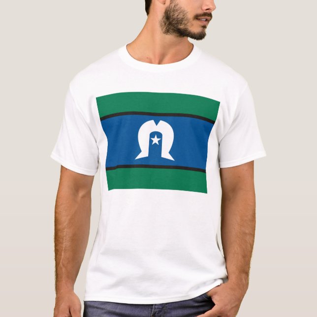 Torres Strait Islands Flag T-shirt (Front)