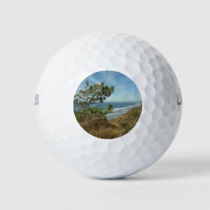 Torrey Pine and California Coastline Landscape Golf Balls
