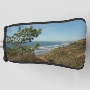Torrey Pine and California Coastline Landscape Golf Head Cover