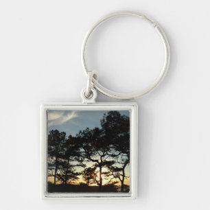 Torrey Pine Sunset II California Landscape Keychain