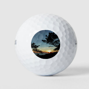 Torrey Pine Sunset III California Landscape Golf Balls