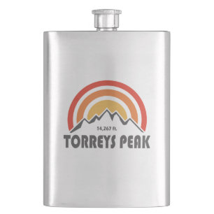 Torreys Peak Hip Flask