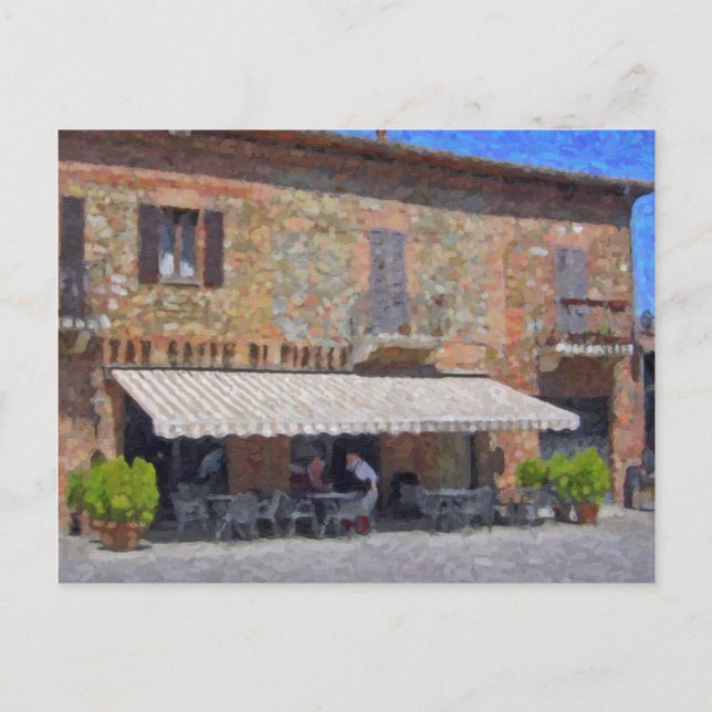 Torrita di Siena, carte postale toscane (Devant)