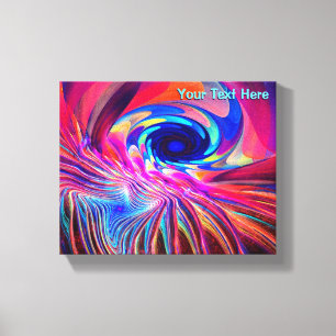 Torsion Wave Canvas Print