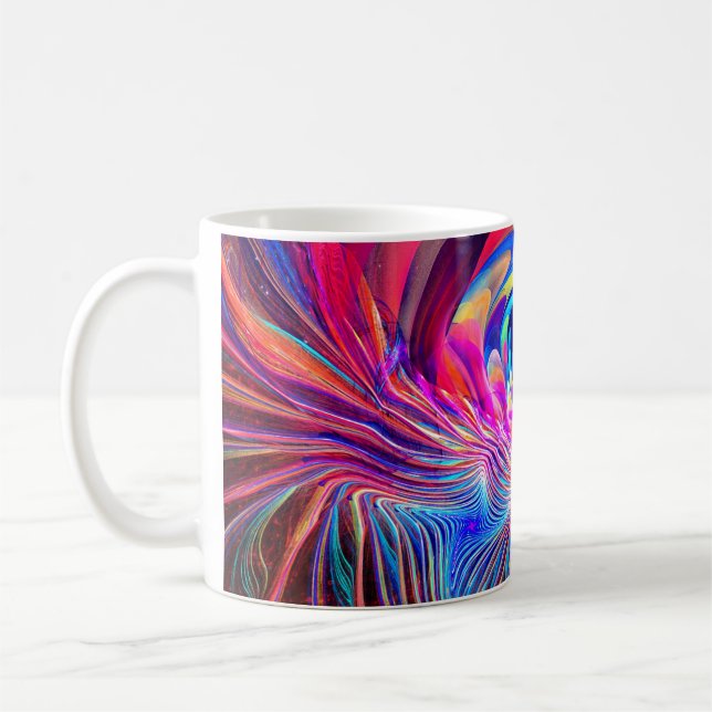 Torsion Wave Coffee Mug (Left)