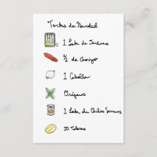 Tortas de Navidad / Christmas Mexican Sandwich Invitation