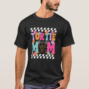 Tortie Cat Mom Tortoiseshell Cat Lover Tortie Cat  T-Shirt