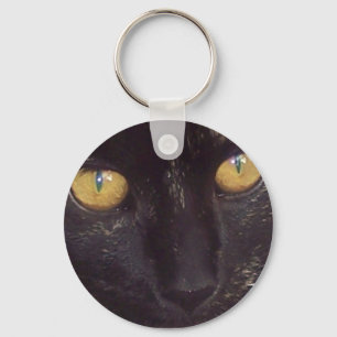 Tortie Face Keychain