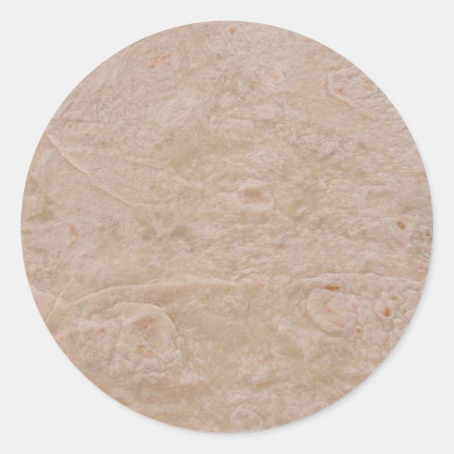Tortilla Classic Round Sticker (Front)