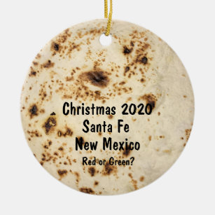 Tortilla Ornament Santa Fe Southwest