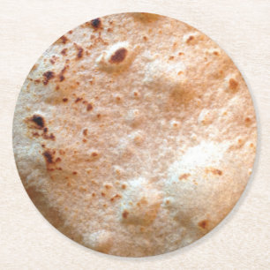 Tortilla Round Paper Coaster