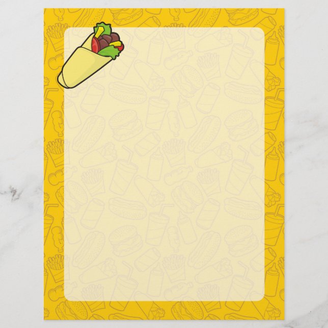 Tortilla Sandwich Wrap (Front)