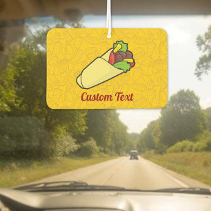 Tortilla Sandwich Wrap Air Freshener