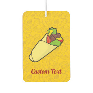 Tortilla Sandwich Wrap Air Freshener