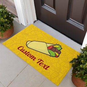 Tortilla Sandwich Wrap Doormat