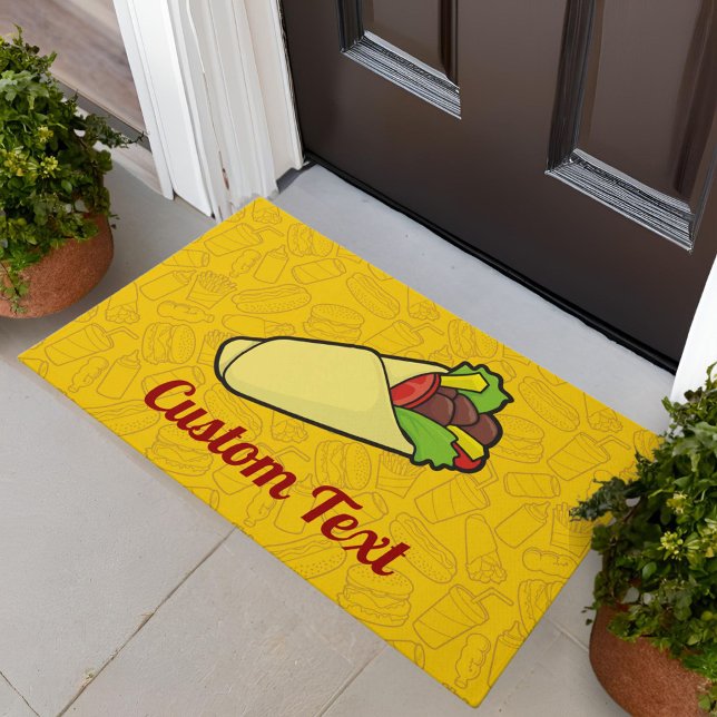 Tortilla Sandwich Wrap Doormat (Creator Uploaded)
