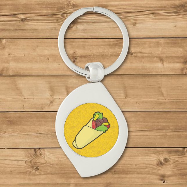 Tortilla Sandwich Wrap Keychain (Creator Uploaded)
