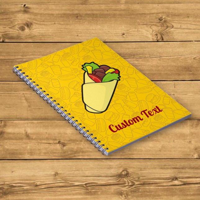 Tortilla Sandwich Wrap Notebook (Creator Uploaded)