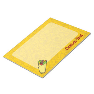 Tortilla Sandwich Wrap Notepad