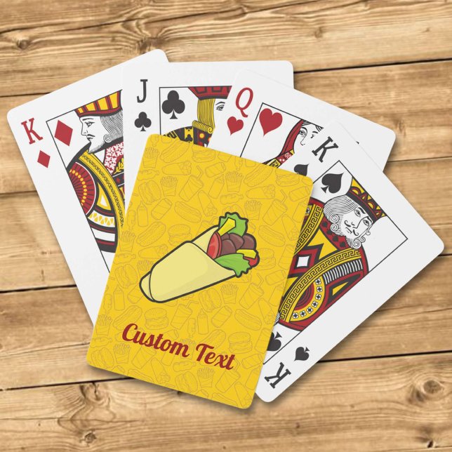 Tortilla Sandwich Wrap Playing Cards (Creator Uploaded)