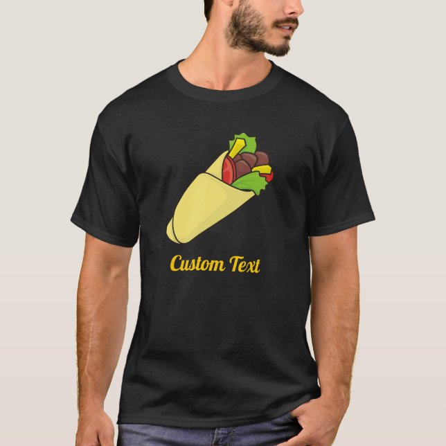 Tortilla Sandwich Wrap T-Shirt (Front)