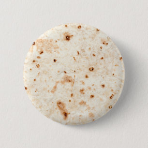 Tortilla shell 2 inch round button