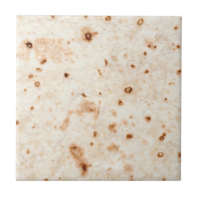 Tortilla shell ceramic tile (Front)