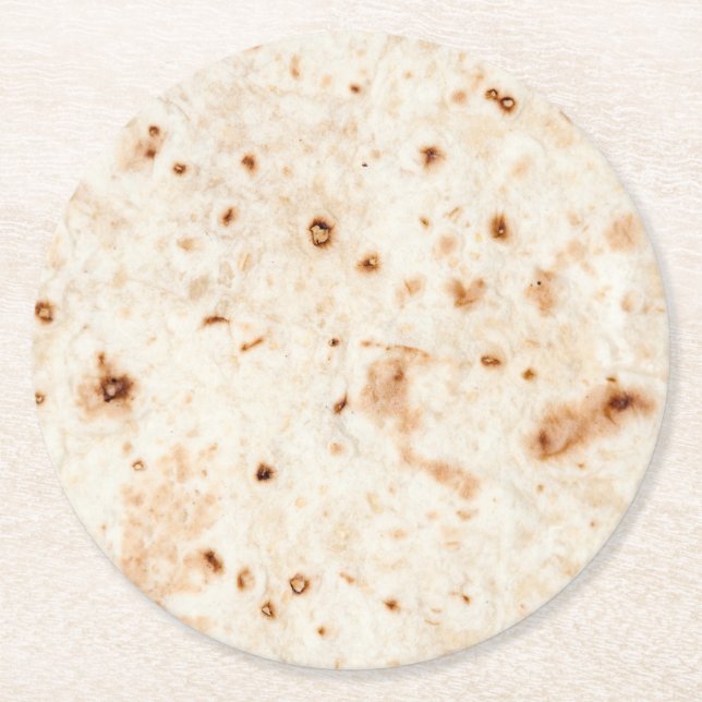 Tortilla shell coasters (Front)