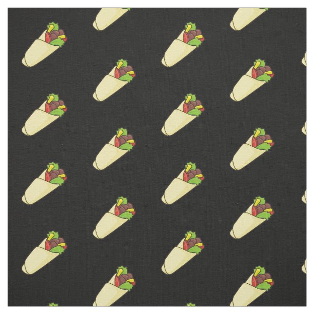 Tortilla Wrap Fabric (Swatch)