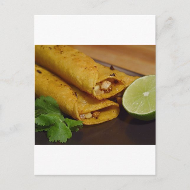 Tortillas Flautas Postcard (Front)