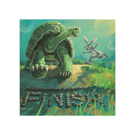 Tortoise and the Hare Art