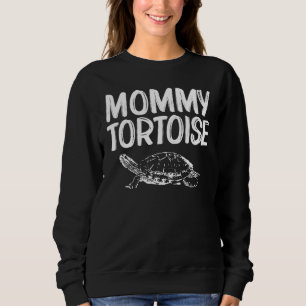 Tortoise Designs For Mom Women Turtle Terrapin Sweatshirt