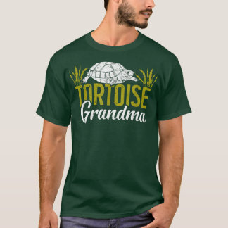 Tortoise Grandma Reptiles Tortoise Lover T-Shirt