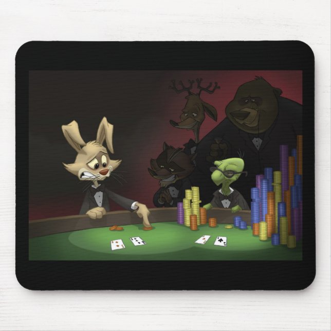 Tortoise & Hare Mouse Pad (Front)