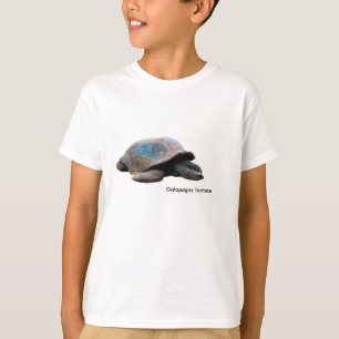 Tortoise image for Kids'-T-Shirt-White T-Shirt
