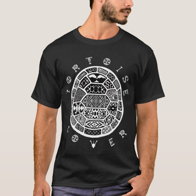 TORTOISE LOVER BLACK SHIRT (Front)