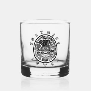 Tortoise Lover whiskey glass