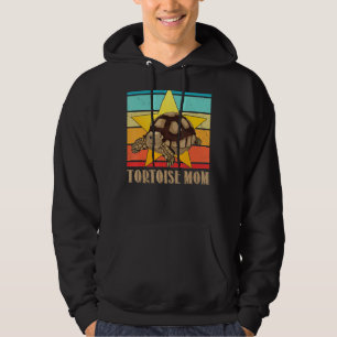 Tortoise Mom Vintage Tortoises Reptile Turtle Mam Hoodie