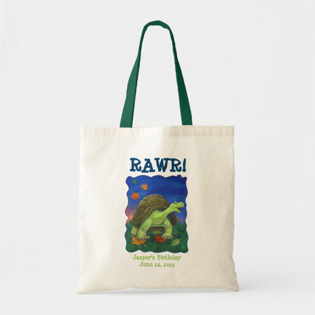 Tortoise Party Centre Tote Bag (Front)