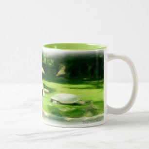 Tortoise Race Two-Tone Coffee Mug