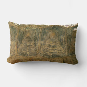 Tortoise Shell Abstract Nature Photo Lumbar Pillow