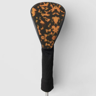Tortoise Shell Golf Head Cover