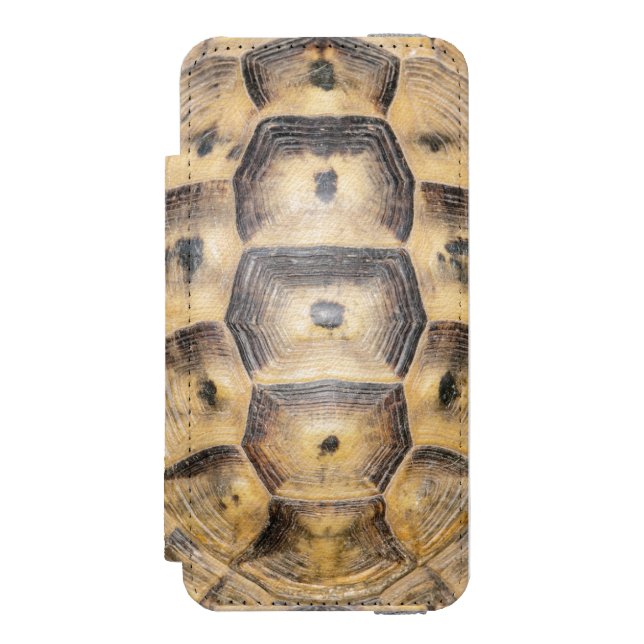 Tortoise shell pattern incipio iPhone wallet case (Folio Front)