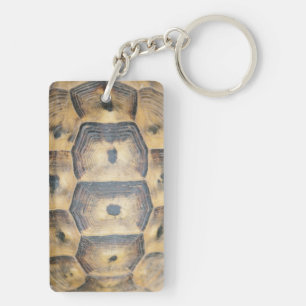 Tortoise Shell Pattern Keychain