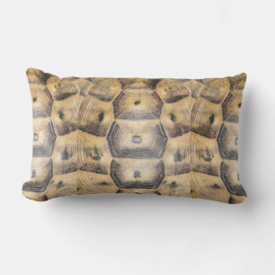 Tortoise shell pattern lumbar pillow