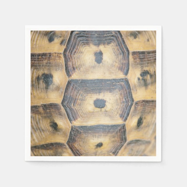 Tortoise Shell Pattern Napkin (Front)