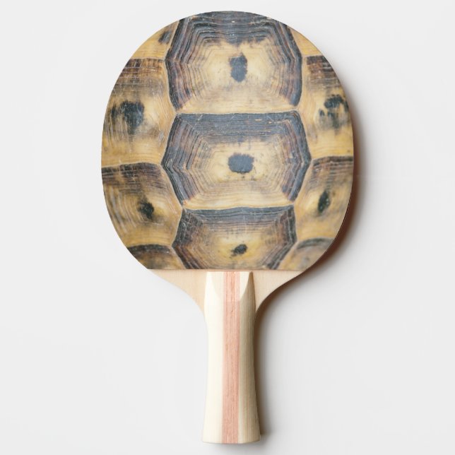 Tortoise Shell Pattern Ping Pong Paddle (Back)