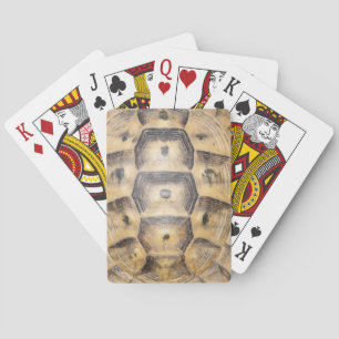 Tortoise shell pattern playing cards
