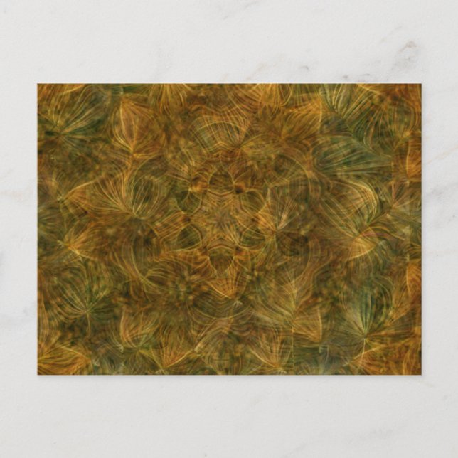 Tortoise Shell Pattern Postcard (Front)