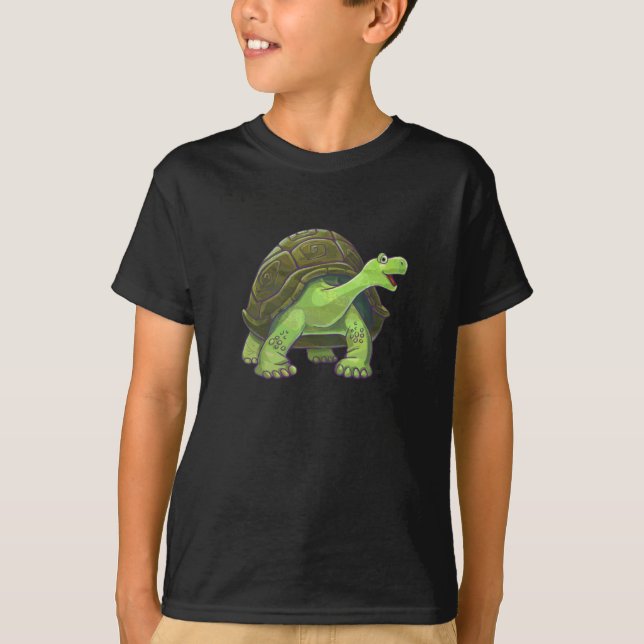Tortoise Sihouette Tails T-Shirts (Front)